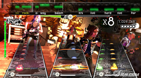 Rock Band screenshot