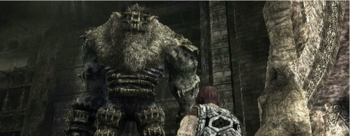 While I was searching for this screenshot, I found out that this monster's name is "Barba", which I think we can all agree is a FANTASTIC name for a huge, terrifying mountain of stone and hair.