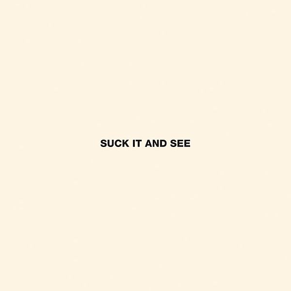 Arctic Monkeys - Suck It and See official cover art.