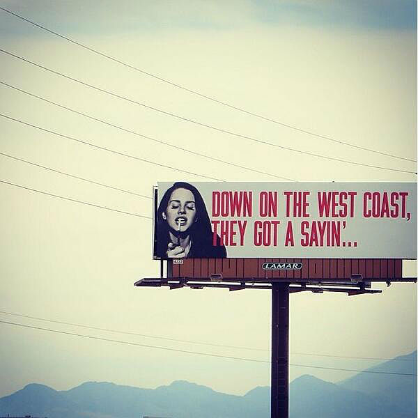 Lana del Rey reveals new song: West Coast